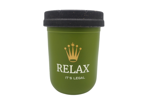 8oz "Relax It's Legal" Re: Stash Jar (includes magnetic lid)