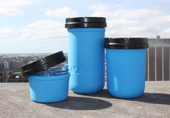 Blue 4oz + 8oz + 12oz Re:stash Jar Gift Set
