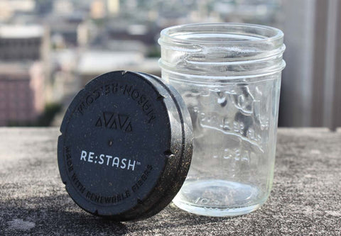 Re:Stash Child Resistant Regular Mouth Lid for the Mason Jar