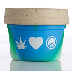 4oz We'd Love Peace Re:Stash Rasta Tie-Dye