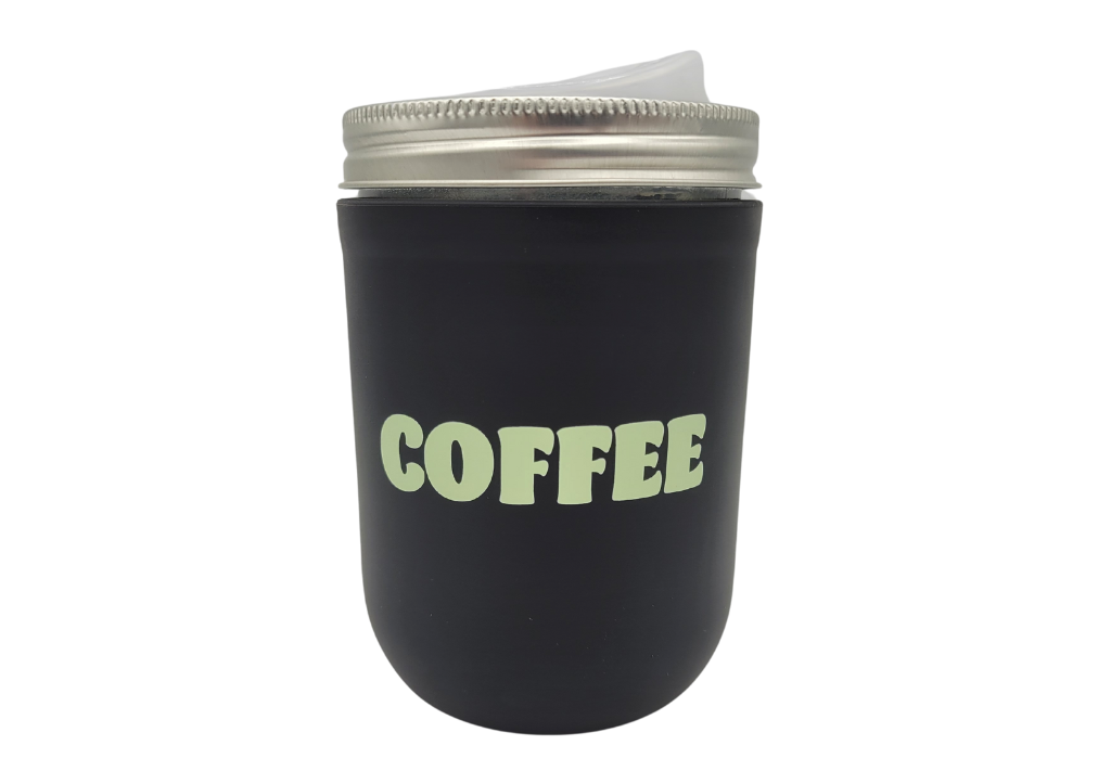 16oz Mason-re Coffee Koozie