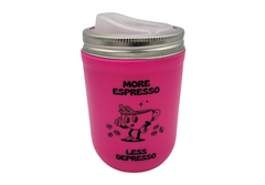 16oz Mason-re More Espresso To-Go Cup (Pink or Red)