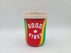 8oz Rasta Tie-Dye "Good Vibes" Re:Stash (+Re:vider)
