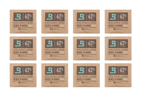 Set of 12 Boveda Humidity Control Packs (Size 8, 62%)