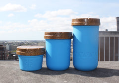 Blue 4oz + 8oz + 12oz Re:stash Jar Gift Set