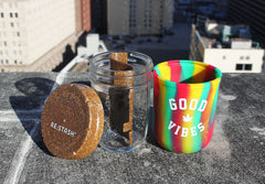 8oz Rasta Tie-Dye "Good Vibes" Re:Stash (+Re:vider)