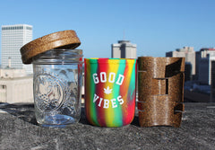 8oz Rasta Tie-Dye "Good Vibes" Re:Stash (+Re:vider)