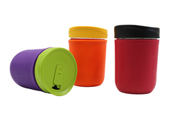 16oz Mason-re To-Go Jar: 16oz Jar + Koozie + Wide Mouth Drinking Lid (Available in Many Colors)