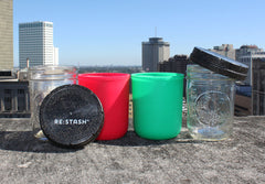 Re:stash Jar Gift Set: Christmas 2 Pack + 2 Re:viders